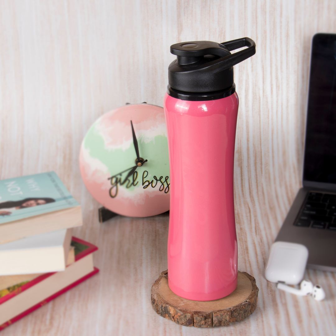 Personalised Water Bottle - Pink