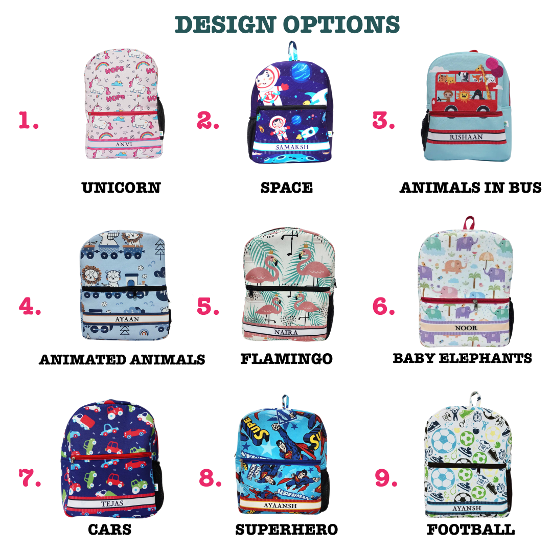 Personalised Themed Backpack [Kids Special]
