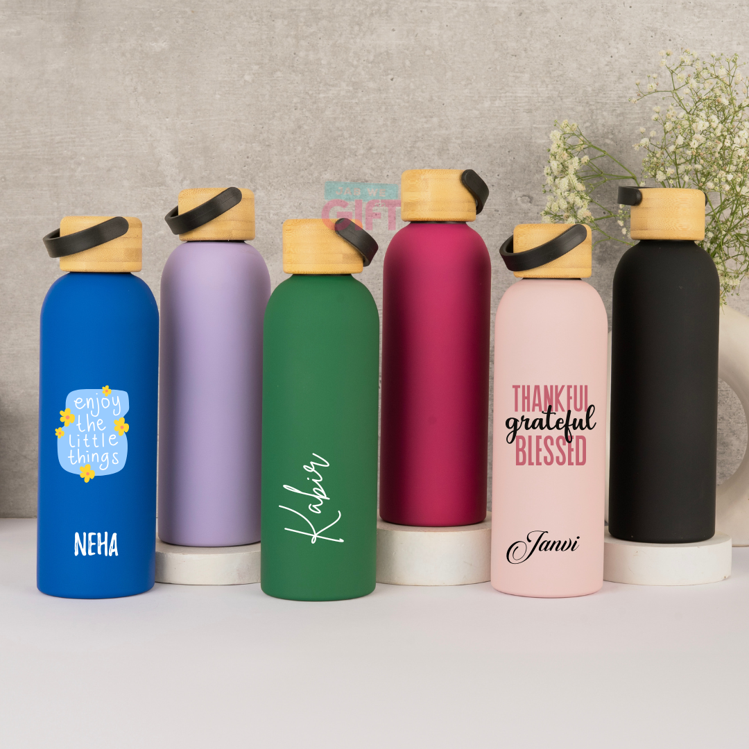 Personalised Stylish Insulated Bottle