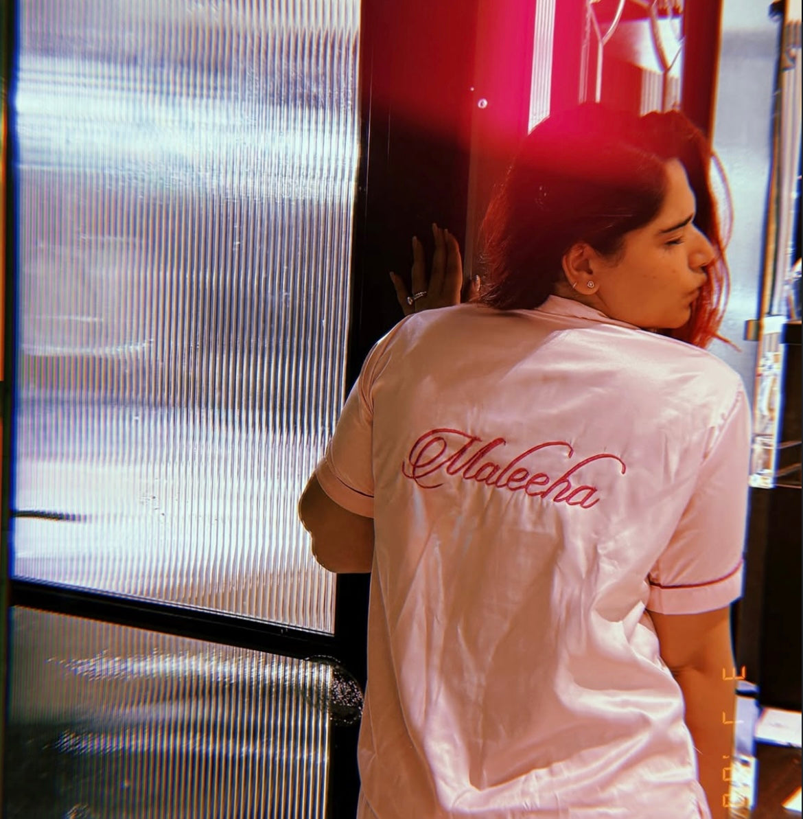 Personalised Pyjama Set ft. Maleeha