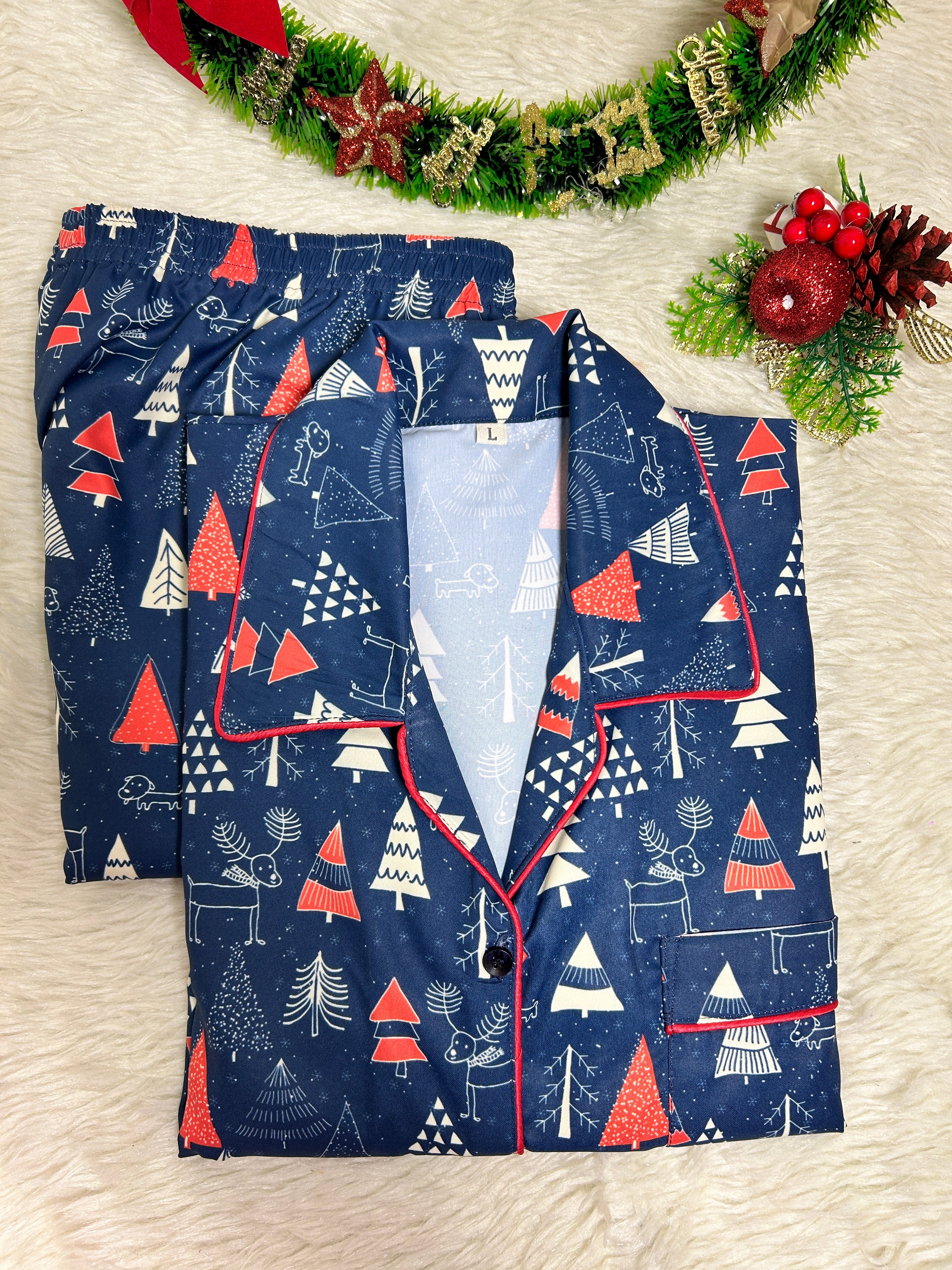 Christmas Pyjama Sets - Trees