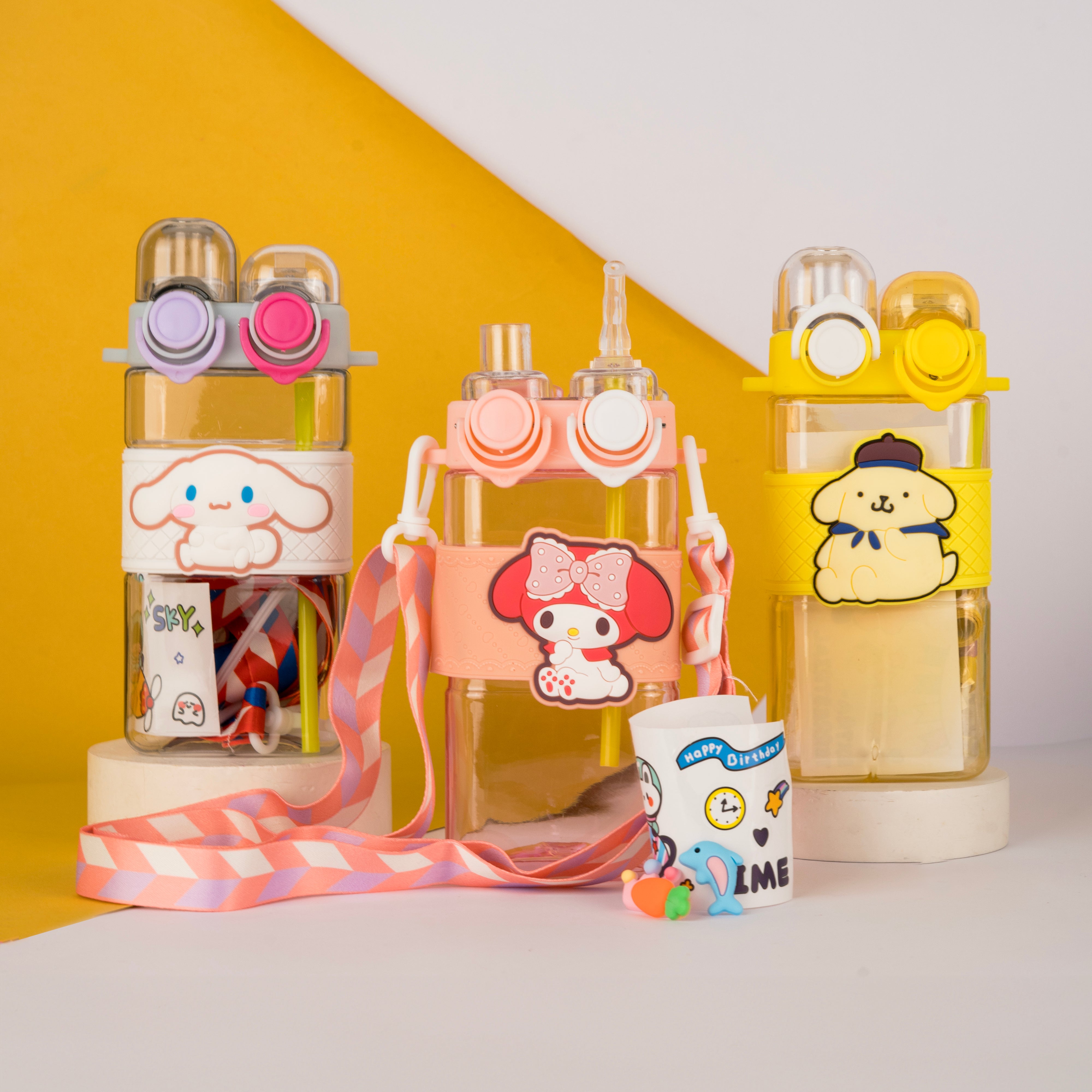 Personalised BPA-free Bottle with Dual Sipper [Kids Special]
