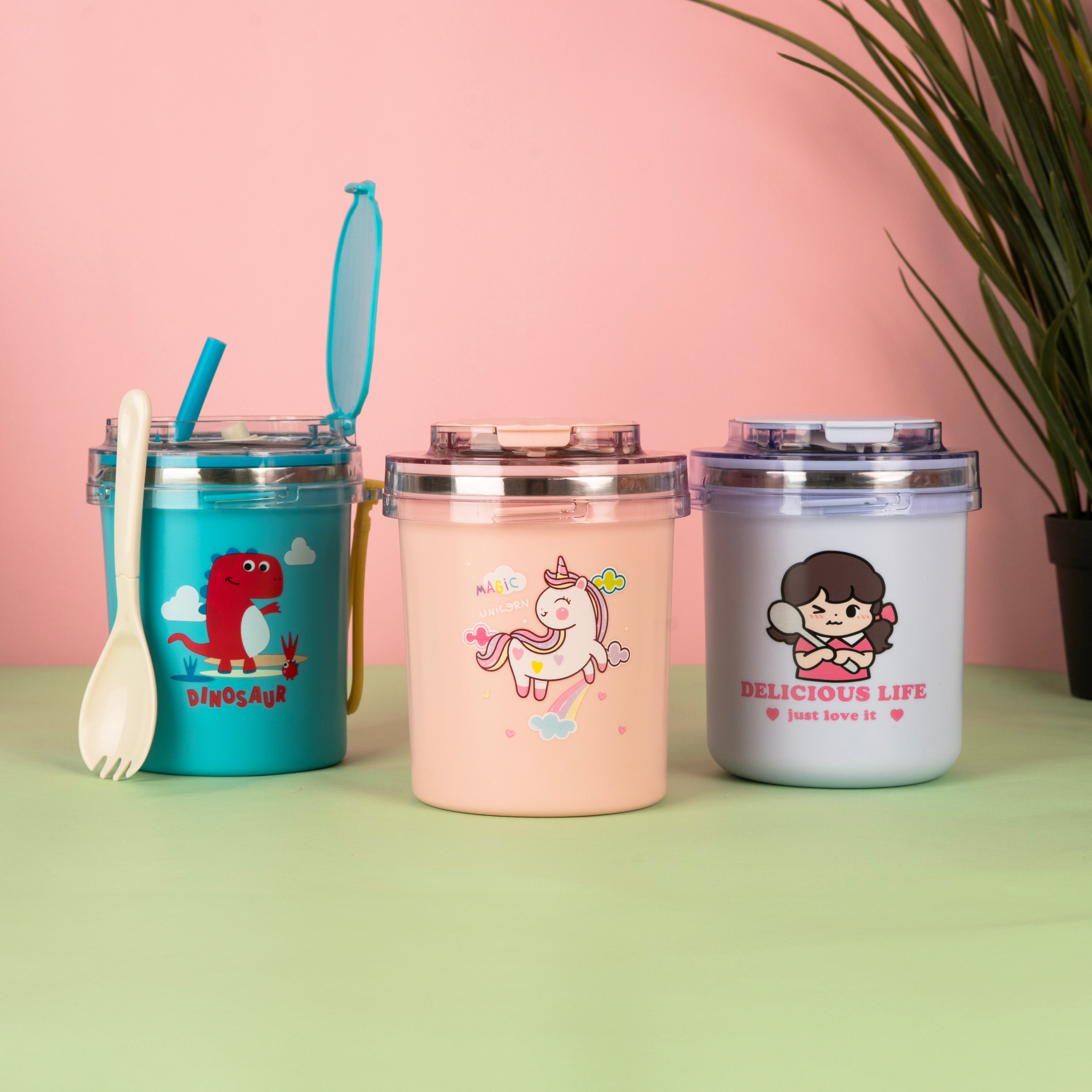 Personalised Soup/Food Steel Lunch Box [Kids Special]