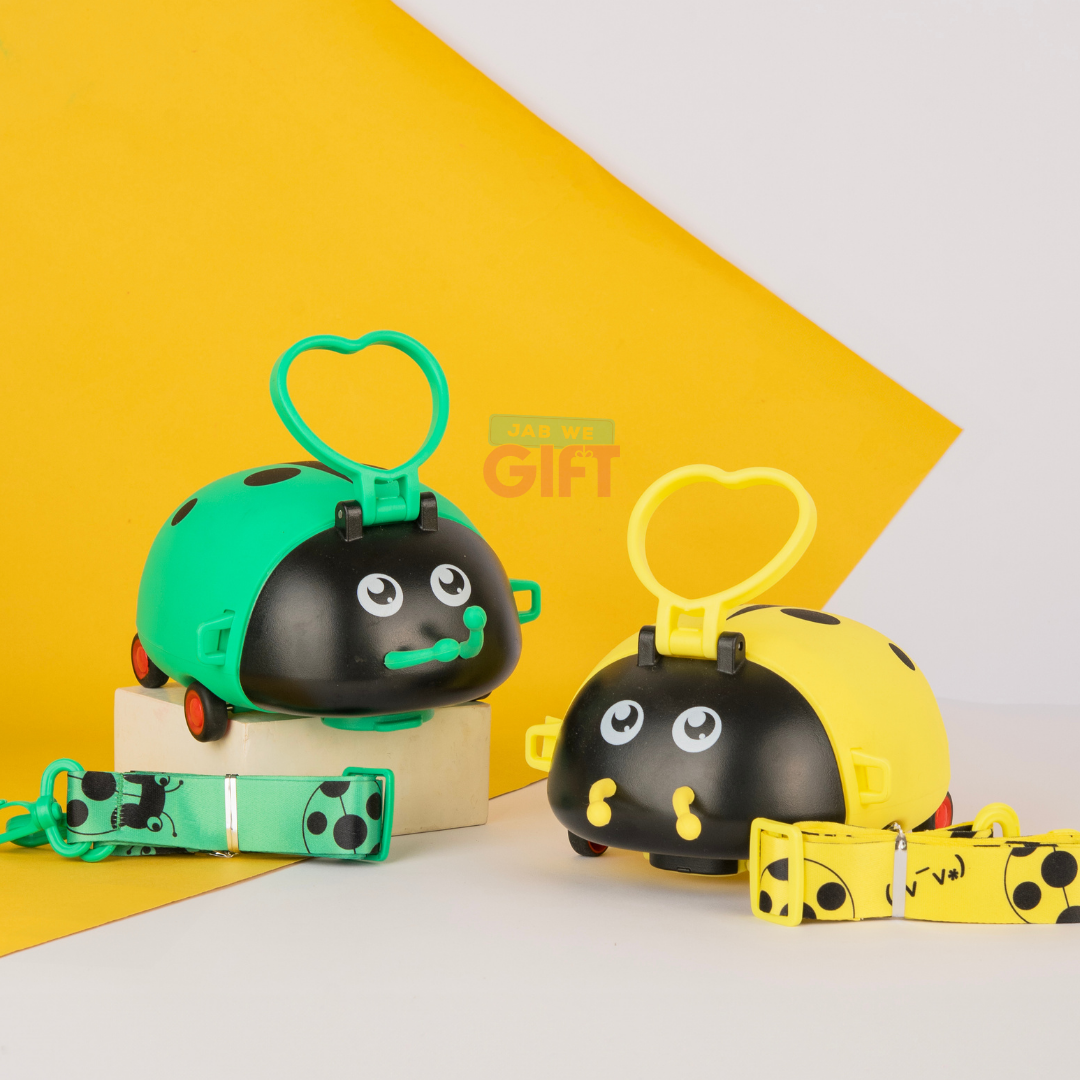 Personalised Lady Bug Water Bottle with Belt [Kids Special]