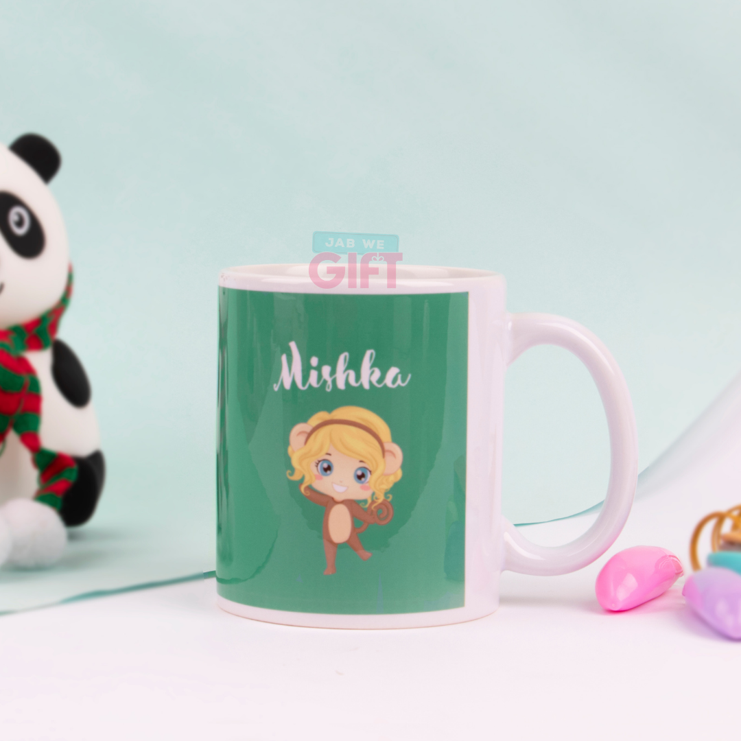 Personalised Ceramic Milk Mug [Kids Special]