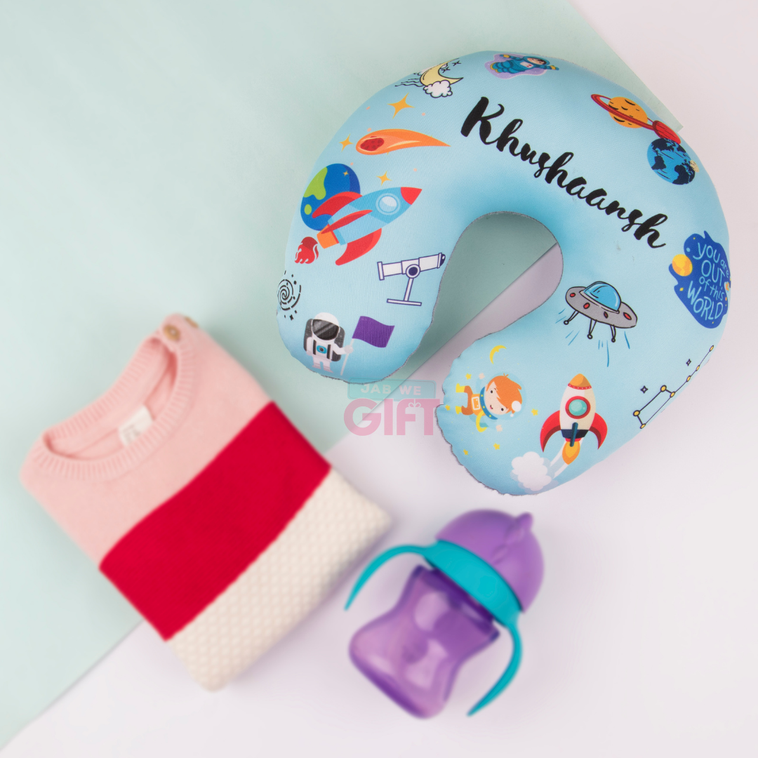 Personalised Travel Neck Pillow [Kids Special]