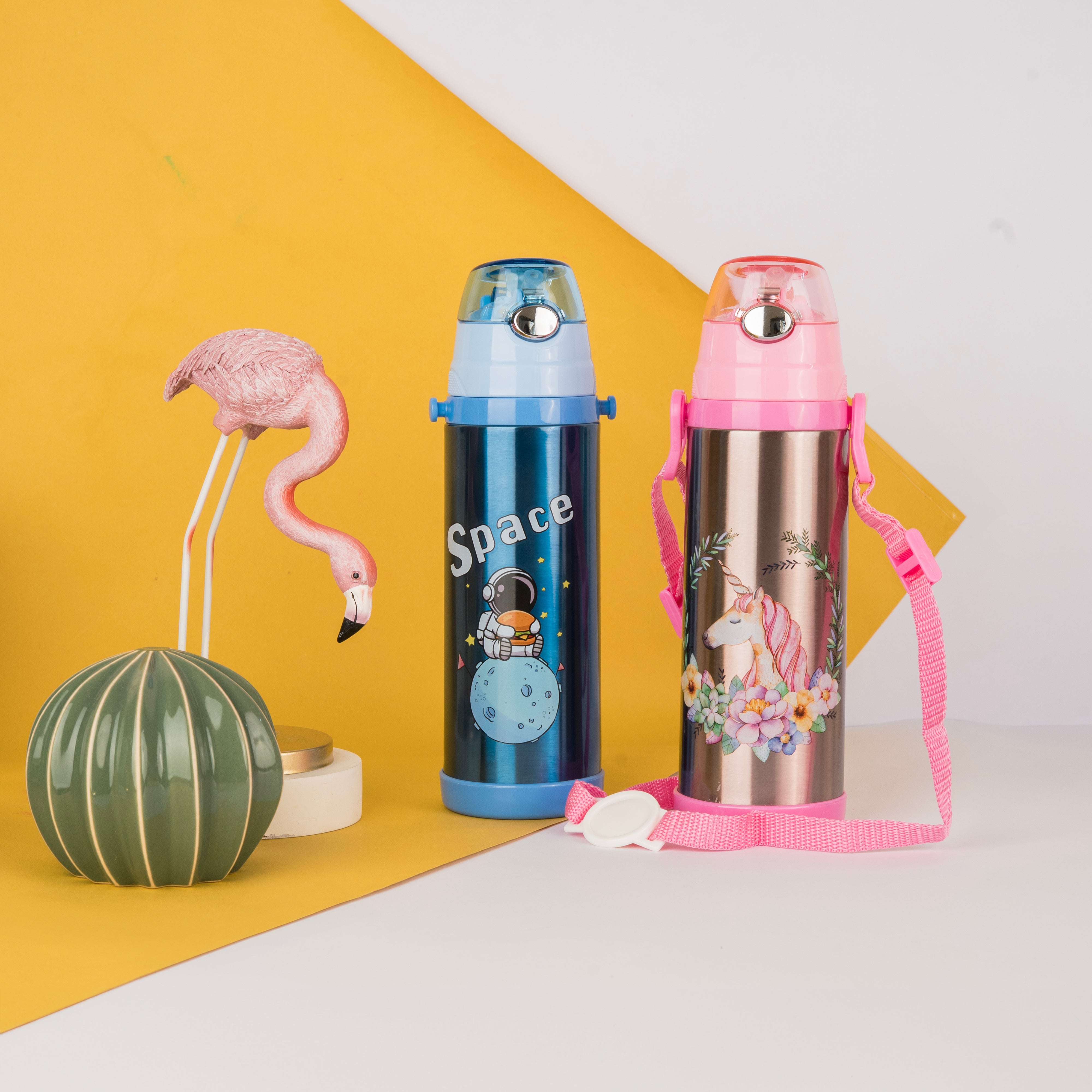 Personalised Insulated Bottle with Sipper & Belt [Kids Special]