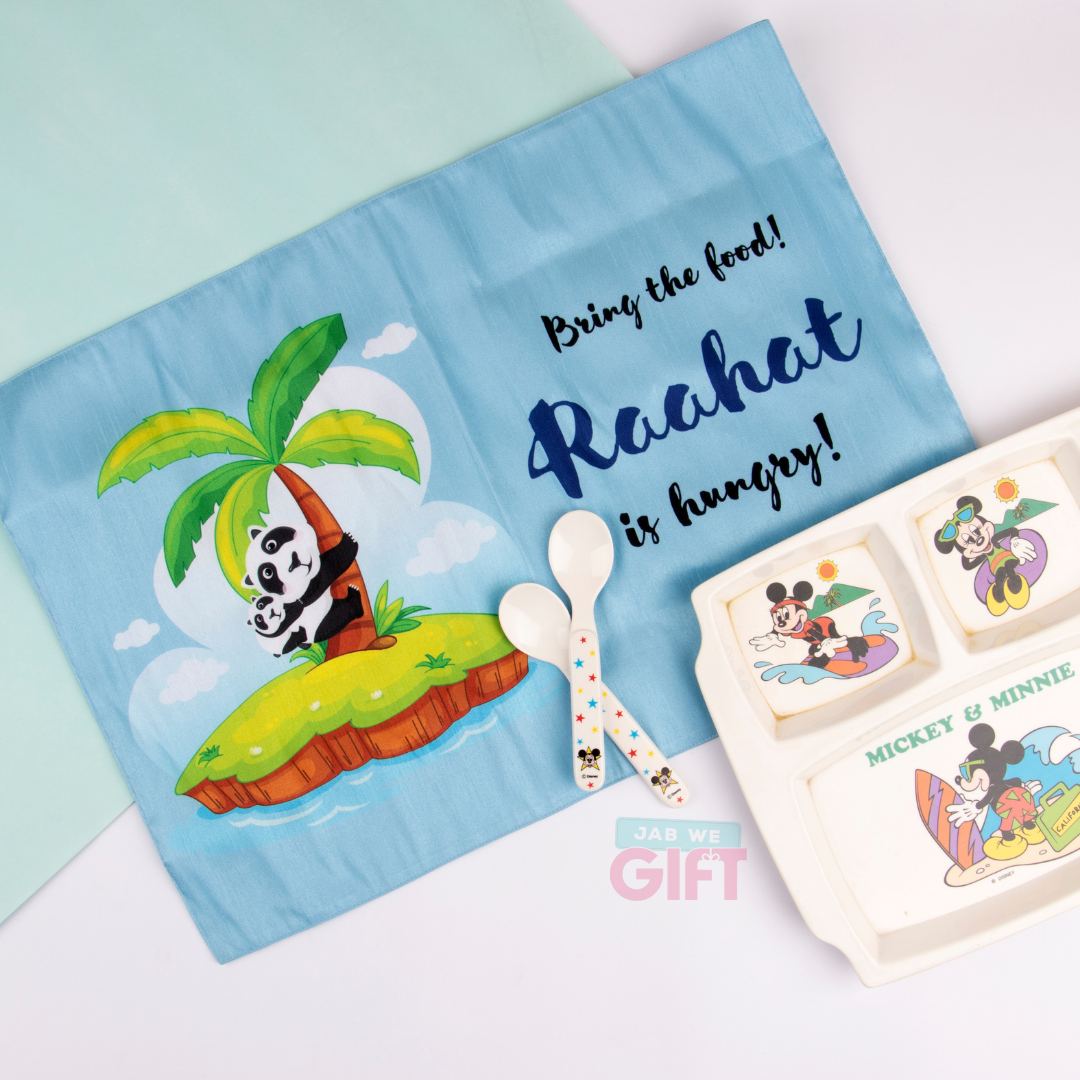 Personalised Cloth Food Mat [Kids Special]