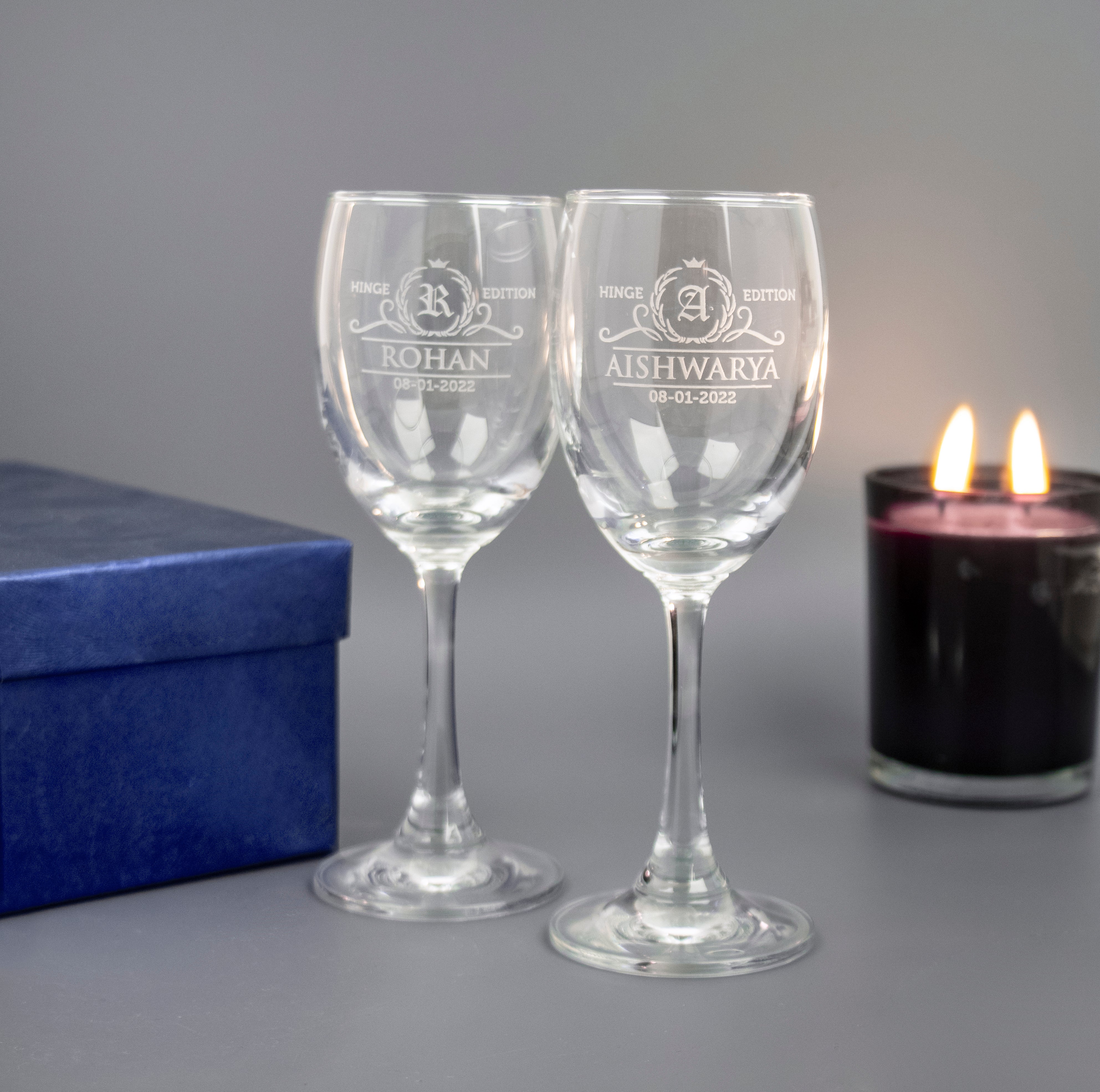 Personalised Wine Glass