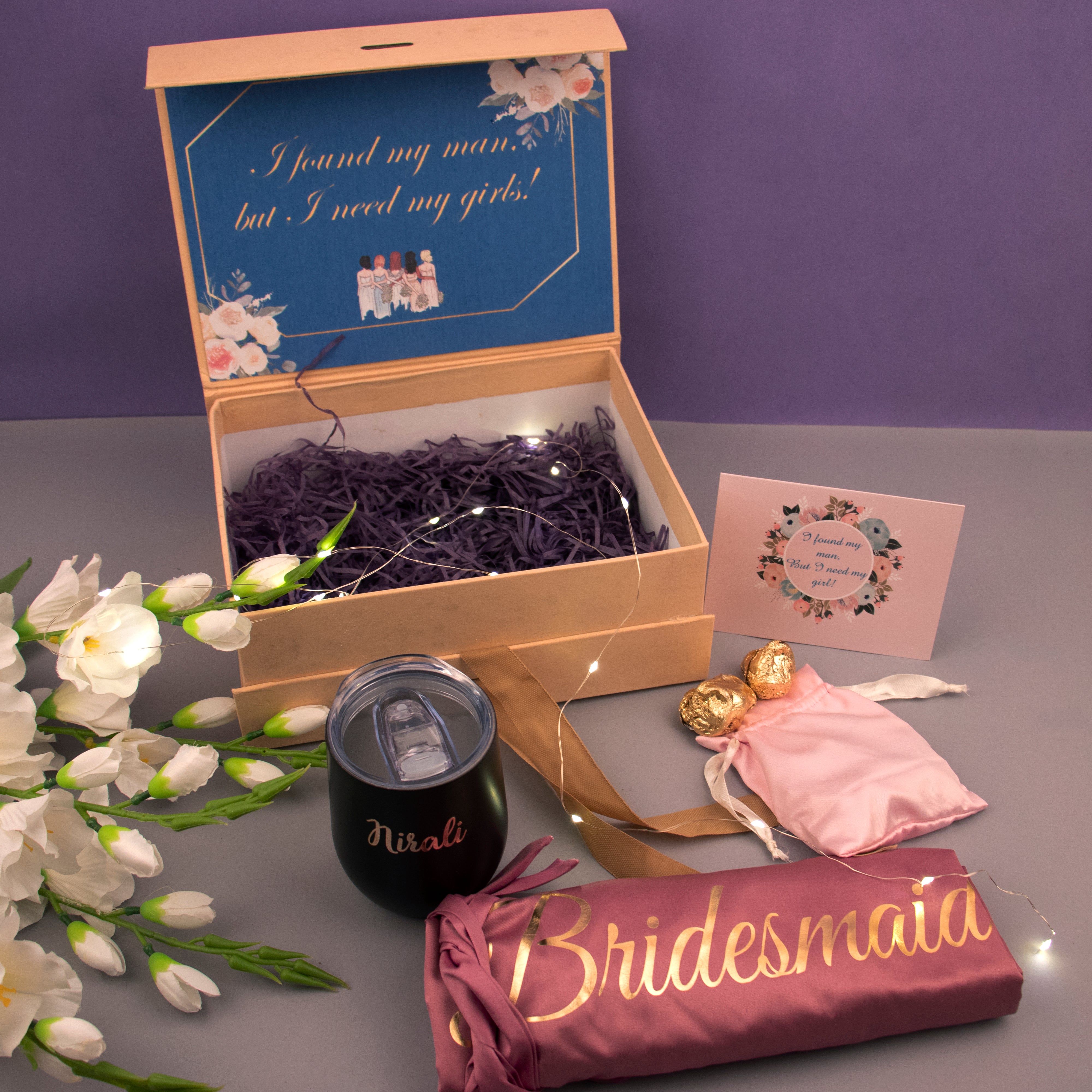 Out of Stock-Send Wedding Hampers for Bridesmaid in-#1
