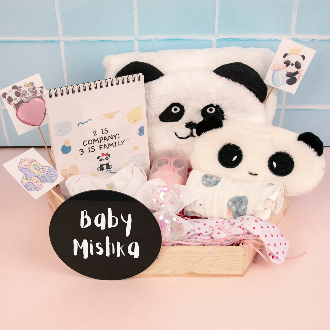 New Born Baby Hamper - Panda theme