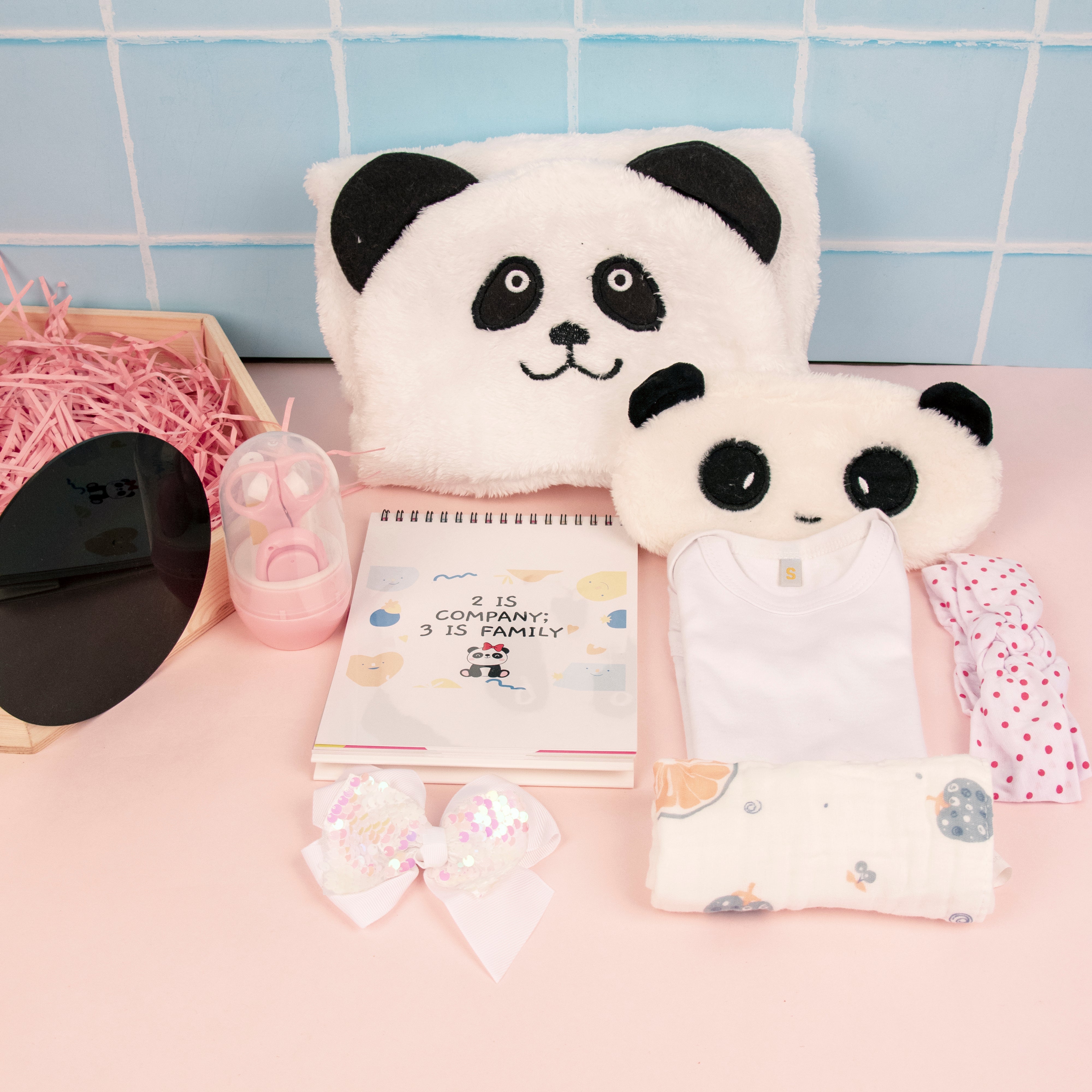 New Born Baby Hamper - Panda theme