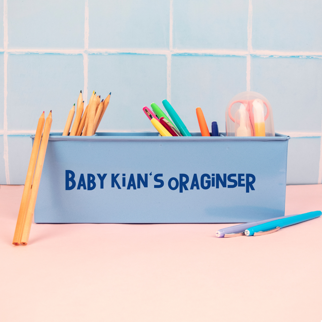 Personalised Desk Organiser