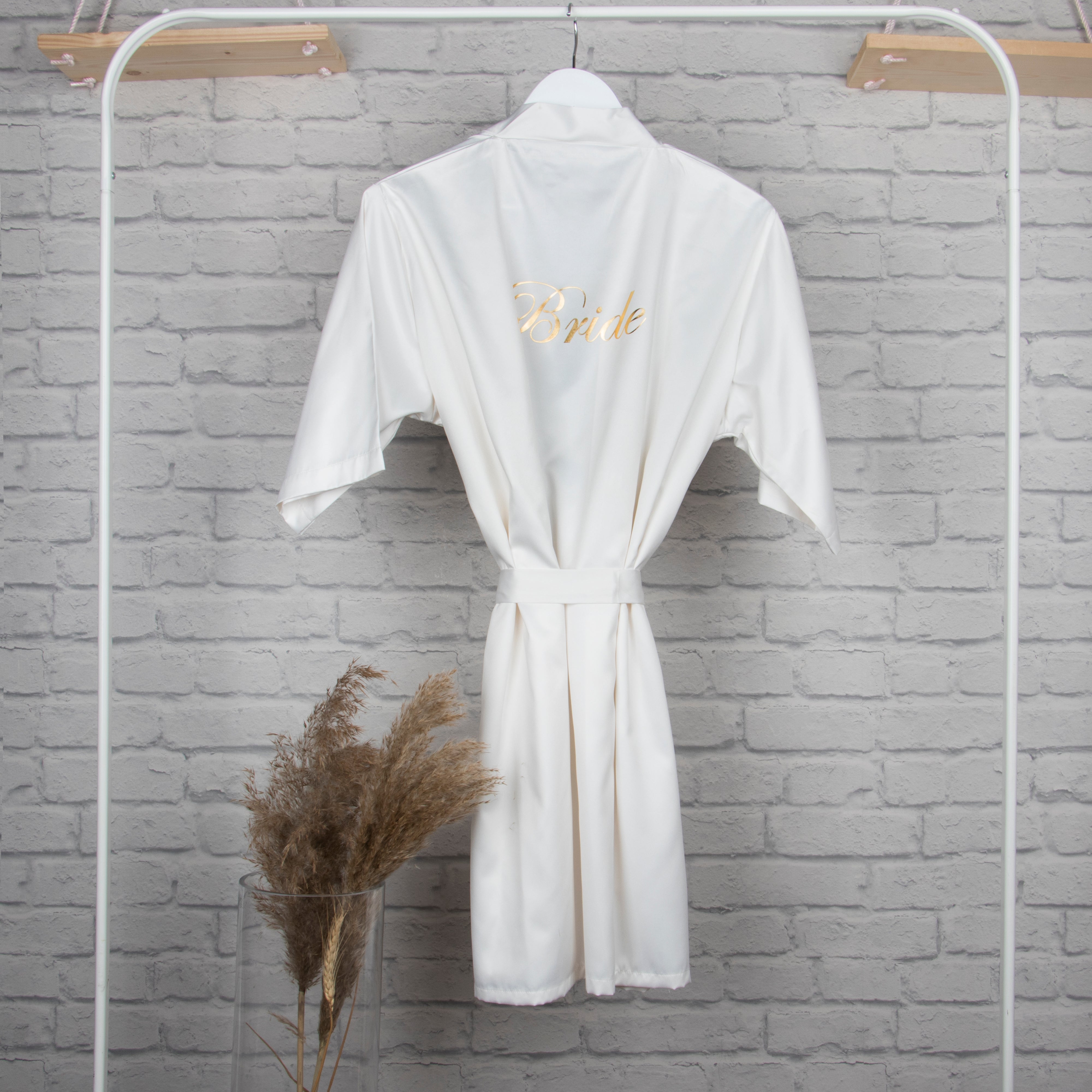 Bride + Groom - Satin Robes – JabWeGift