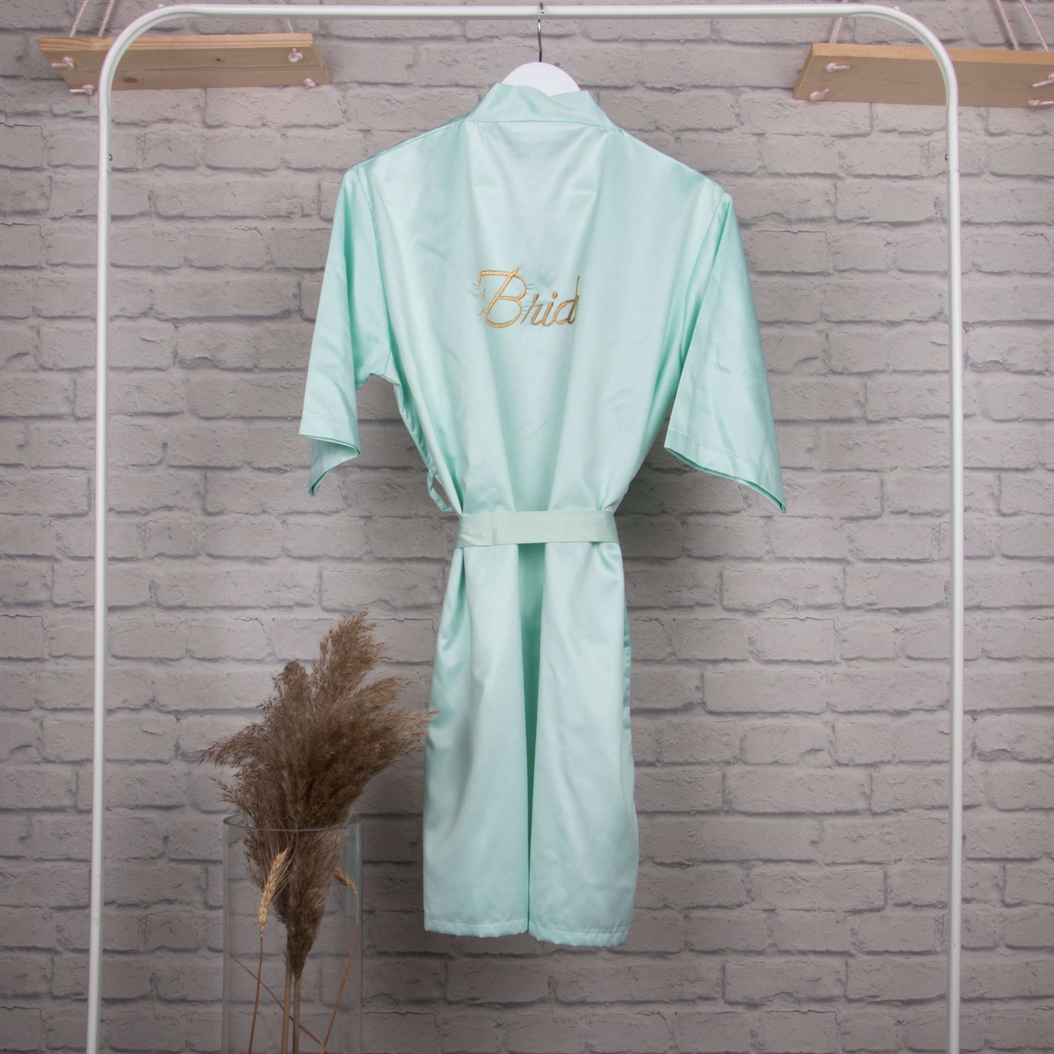 personalised satin robes