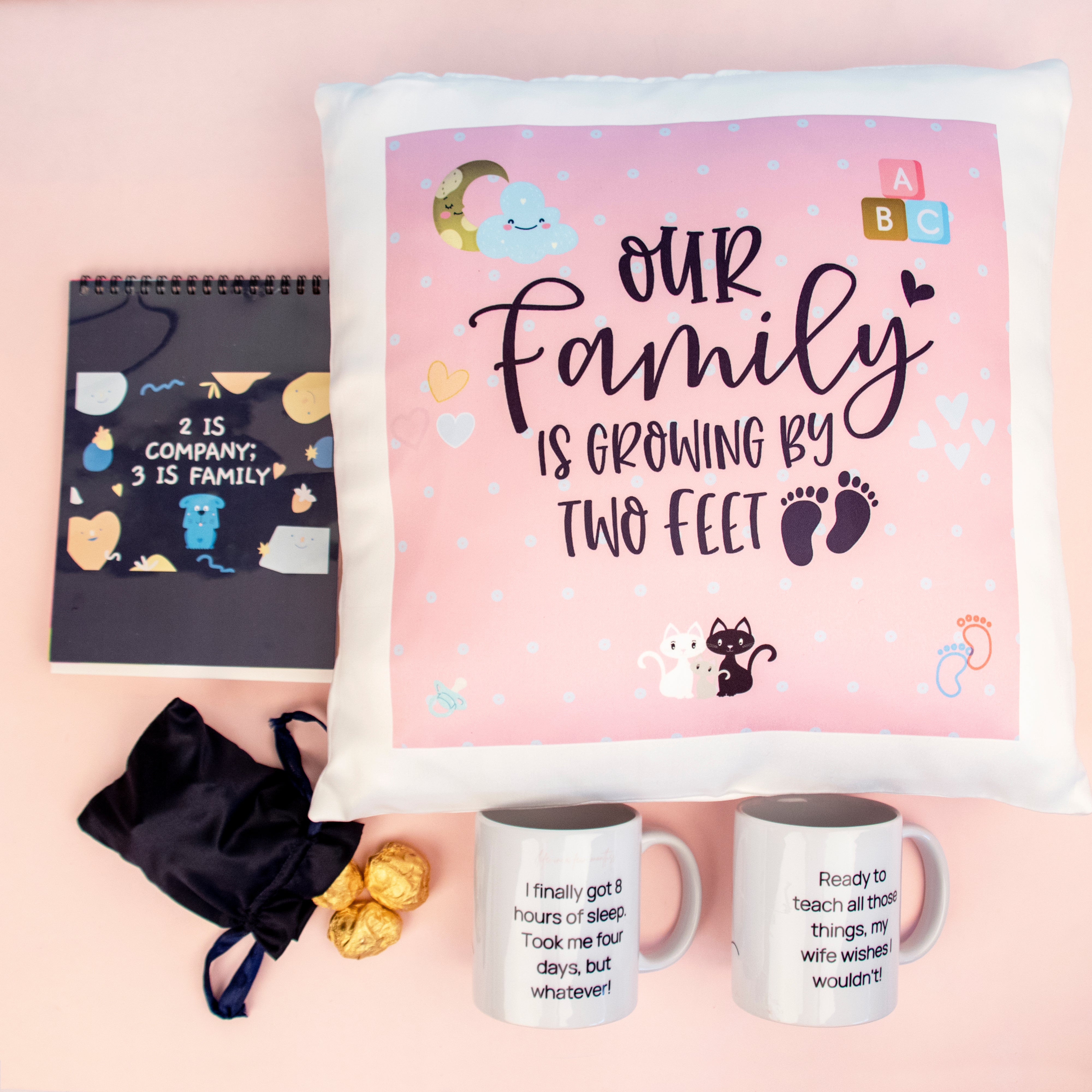 Parents to be gift set - Family is growing